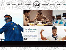 Tablet Screenshot of gravataborboleta.com
